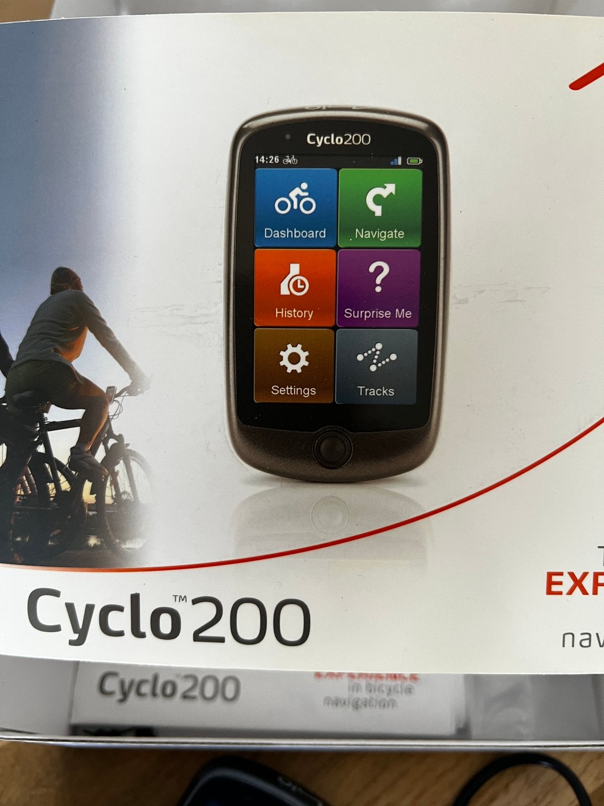 Cyclo fietsnavigatie te koop, Fietsen en Brommers, Fietsaccessoires | Fietscomputers, Ophalen of Verzenden, Zo goed als nieuw
