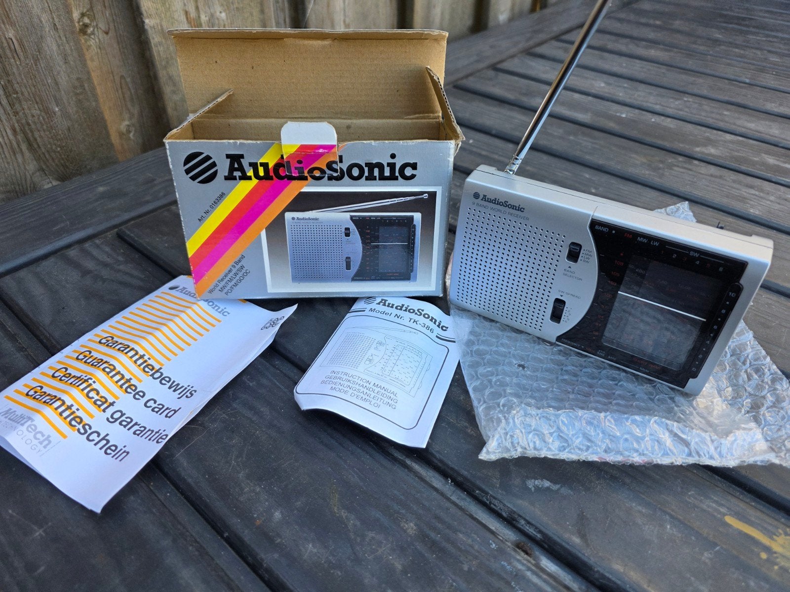 wereldontvanger audiosonic, Audio, Tv en Foto, Ophalen, Gebruikt, Wereldontvanger
