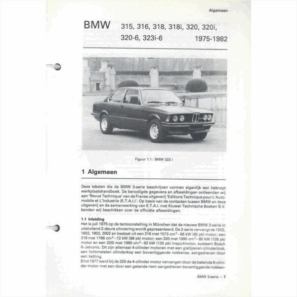 BMW 3 serie Vraagbaak losbladig 1975-1982 #1 Nederlands, Boeken, Ophalen of Verzenden, Gelezen, BMW