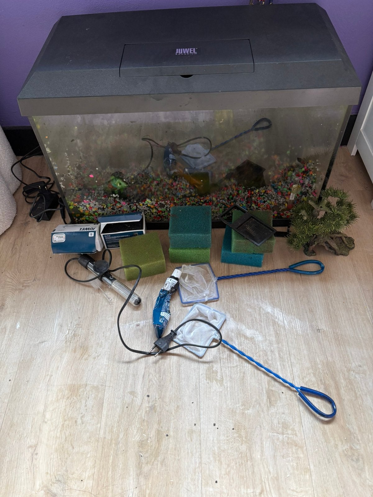 Aquarium juwel, Dieren en Toebehoren, Ophalen, Gebruikt, Leeg aquarium, Verwarming
