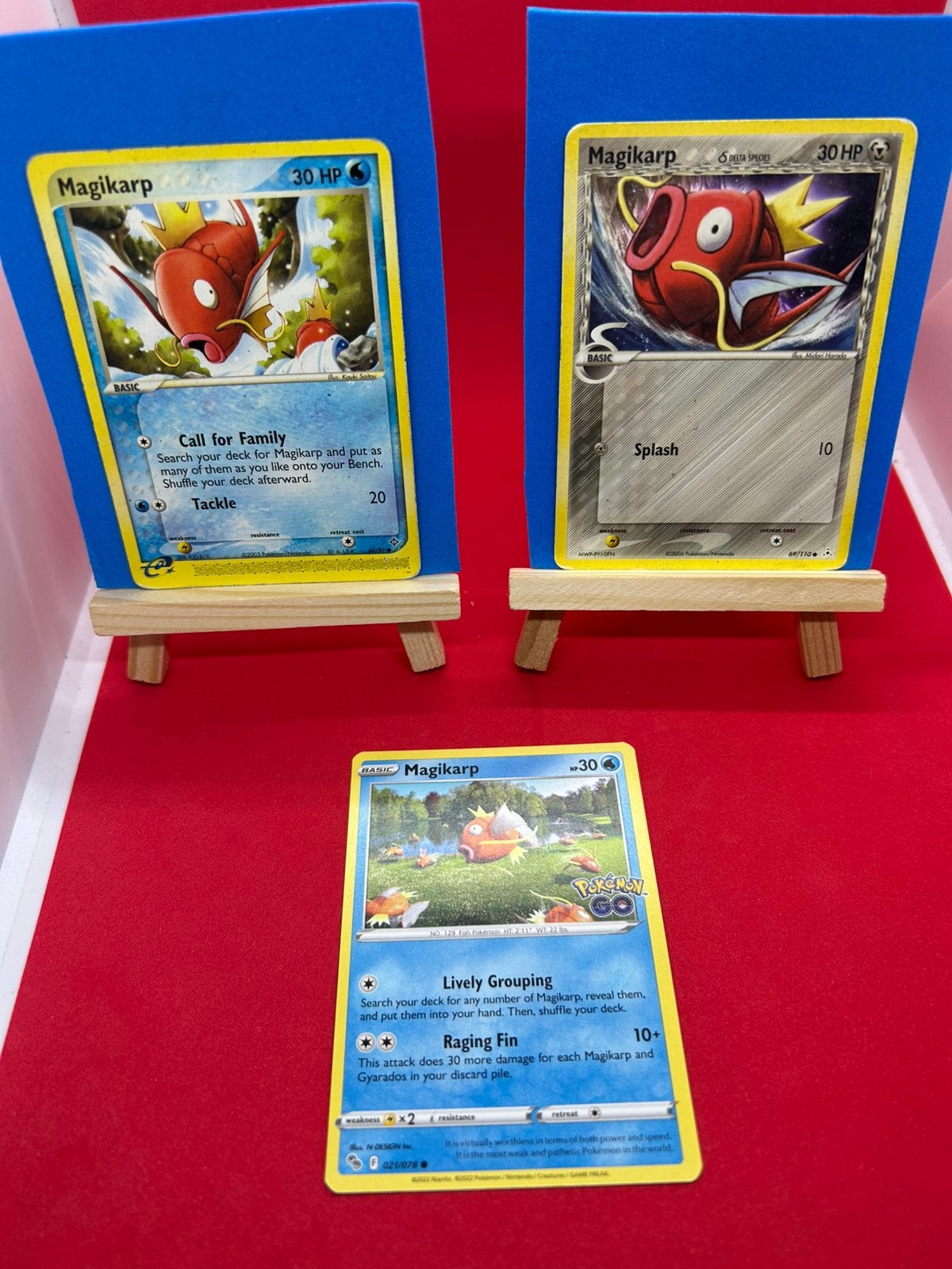 Magikarp Bundle EX Dragon Delta Species Pokémon GO, Hobby en Vrije tijd, Verzamelkaartspellen | Pokémon, Ophalen of Verzenden