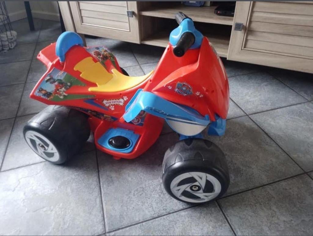 Paw patrol electrische quad., Ophalen