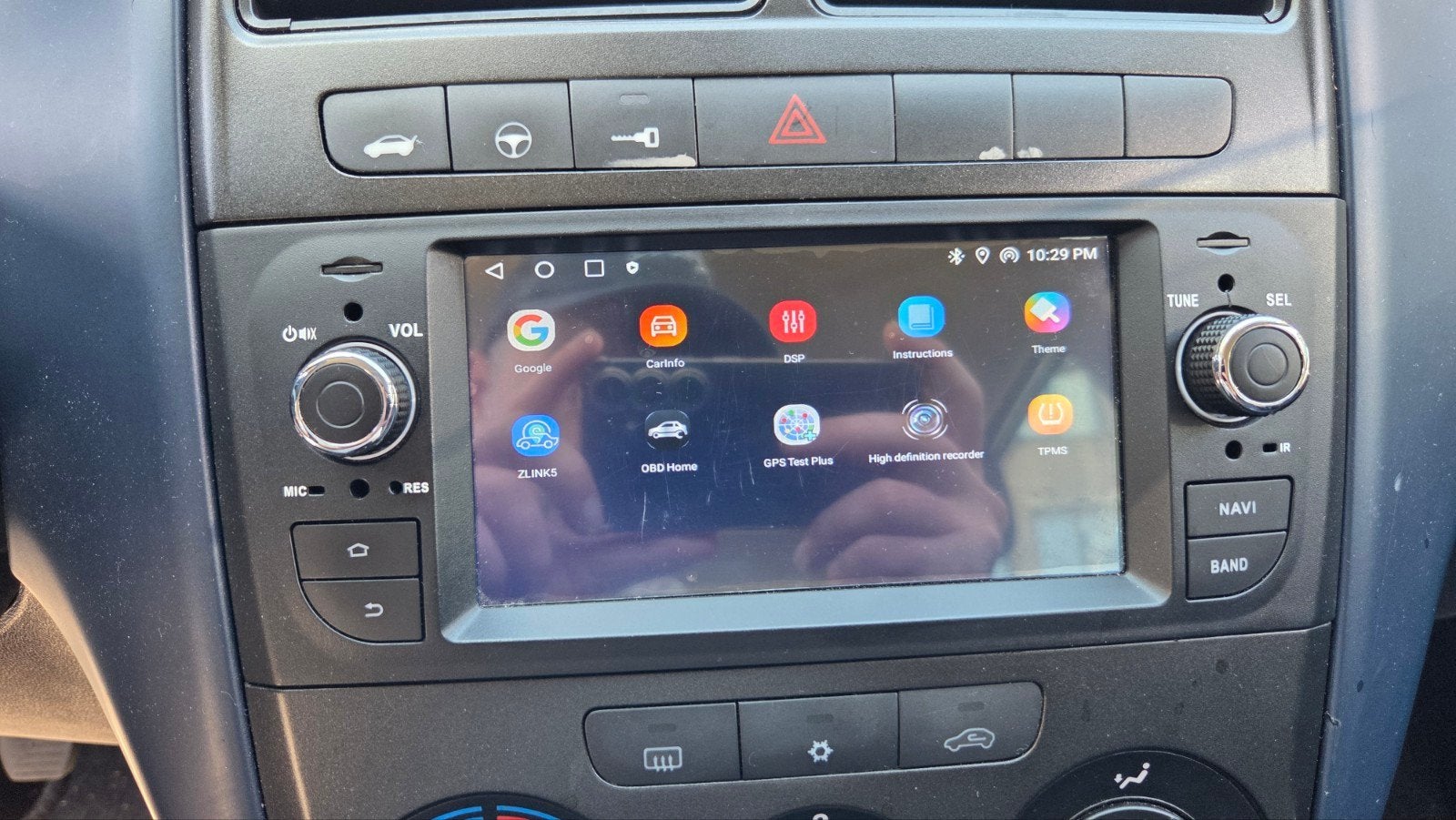 Android Auto Radio Navigatie Systeem voor Fiat Punto, Ophalen, Gebruikt