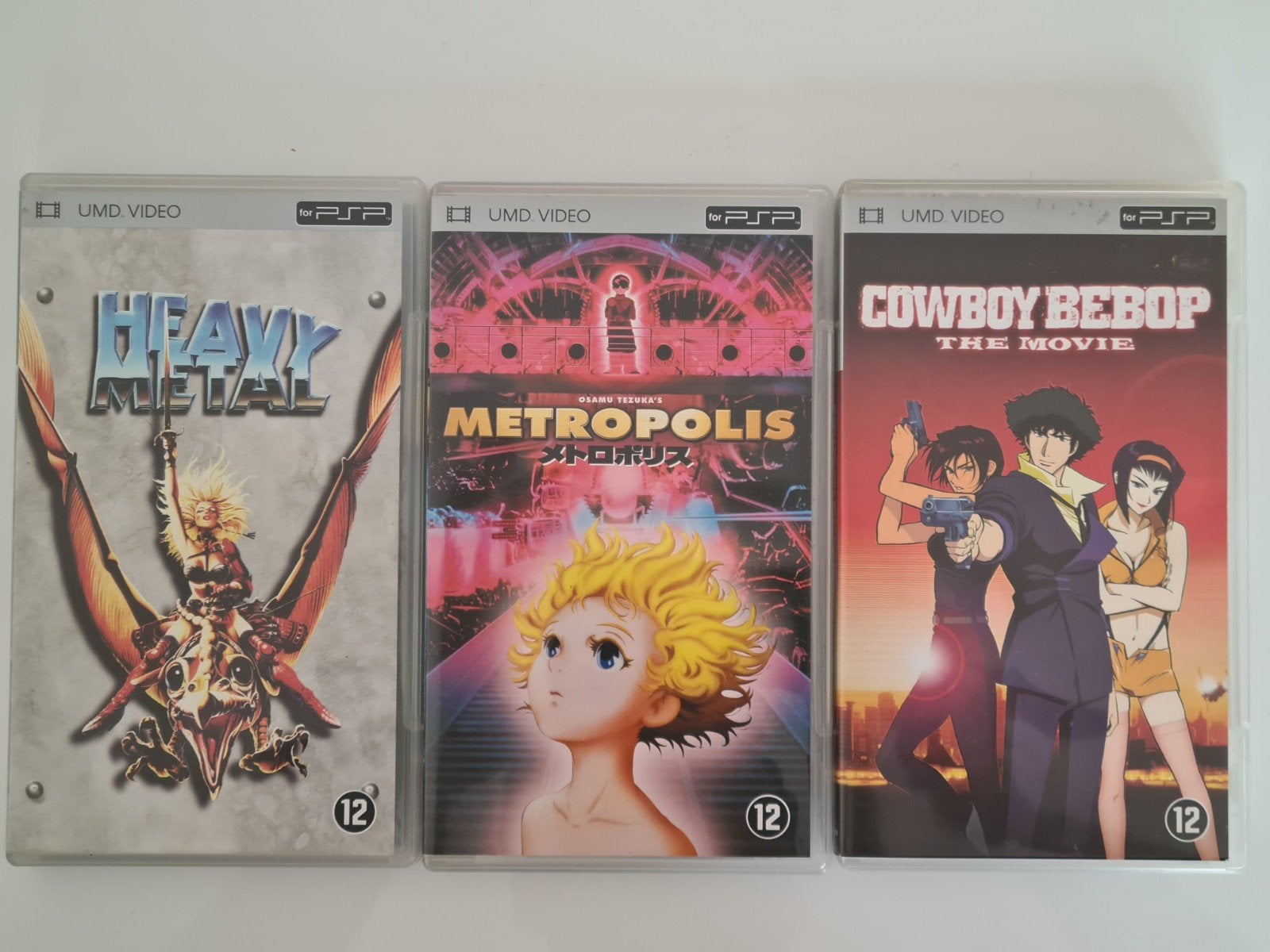 Heavy Metal, Metropolis, Cowboy Bebop, Ophalen of Verzenden, PSP