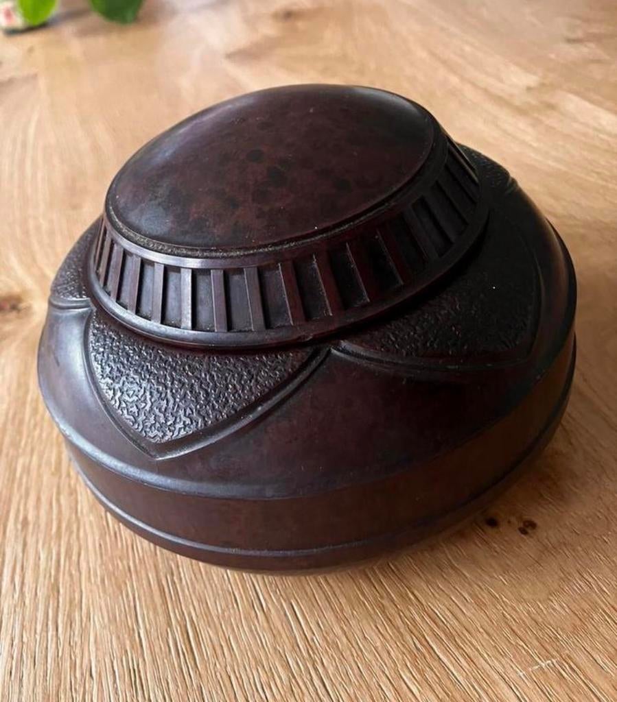 Antieke Bakelieten Tabakspot - Art Deco Vintage Bakje, Ophalen of Verzenden