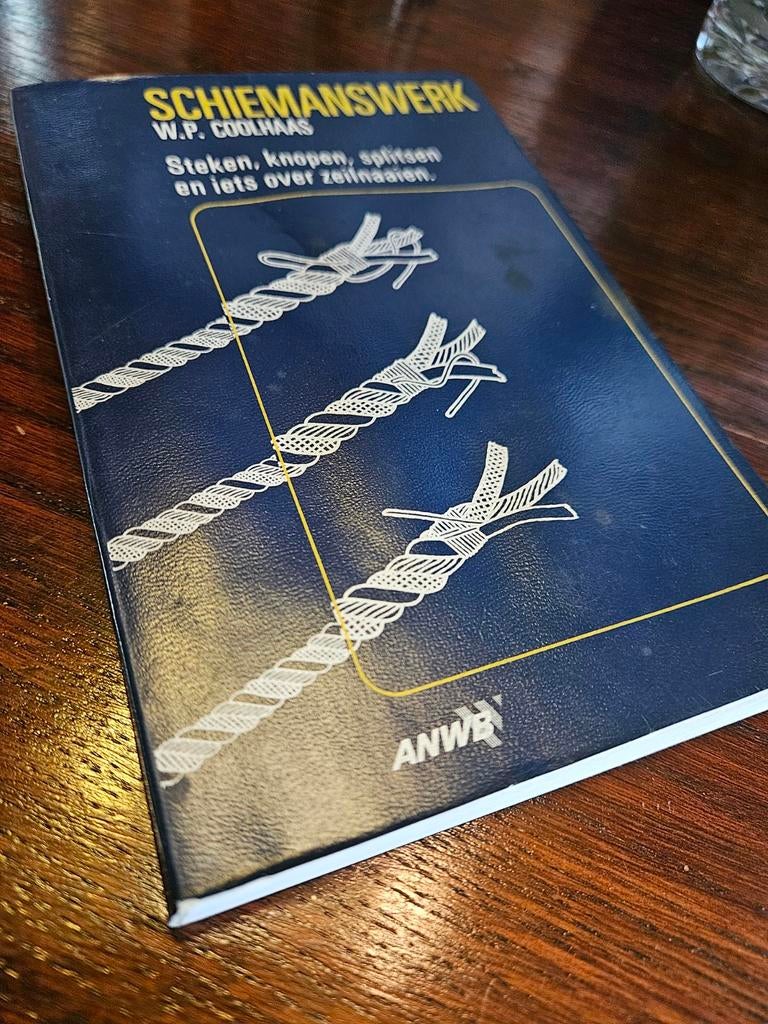 ANWB Boekje Schiemanswerk: Knopen en Splitsen (Gebruikt), Boeken, Techniek, Gelezen, Ophalen of Verzenden