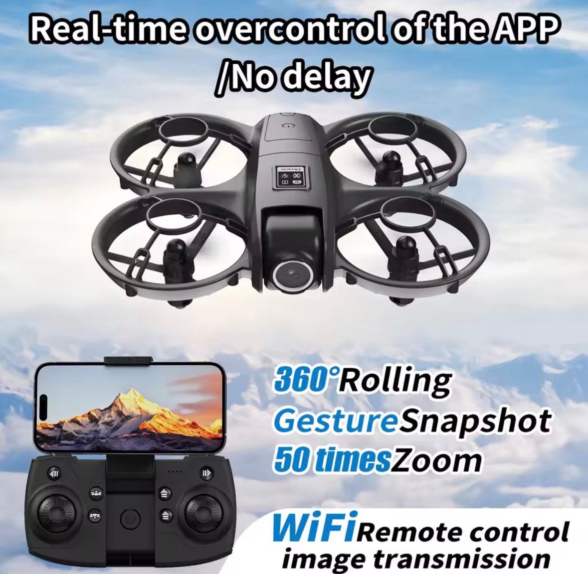 Smart Drone LY3, Cameradrone, Overige merken, Altitude Hold, Nieuw