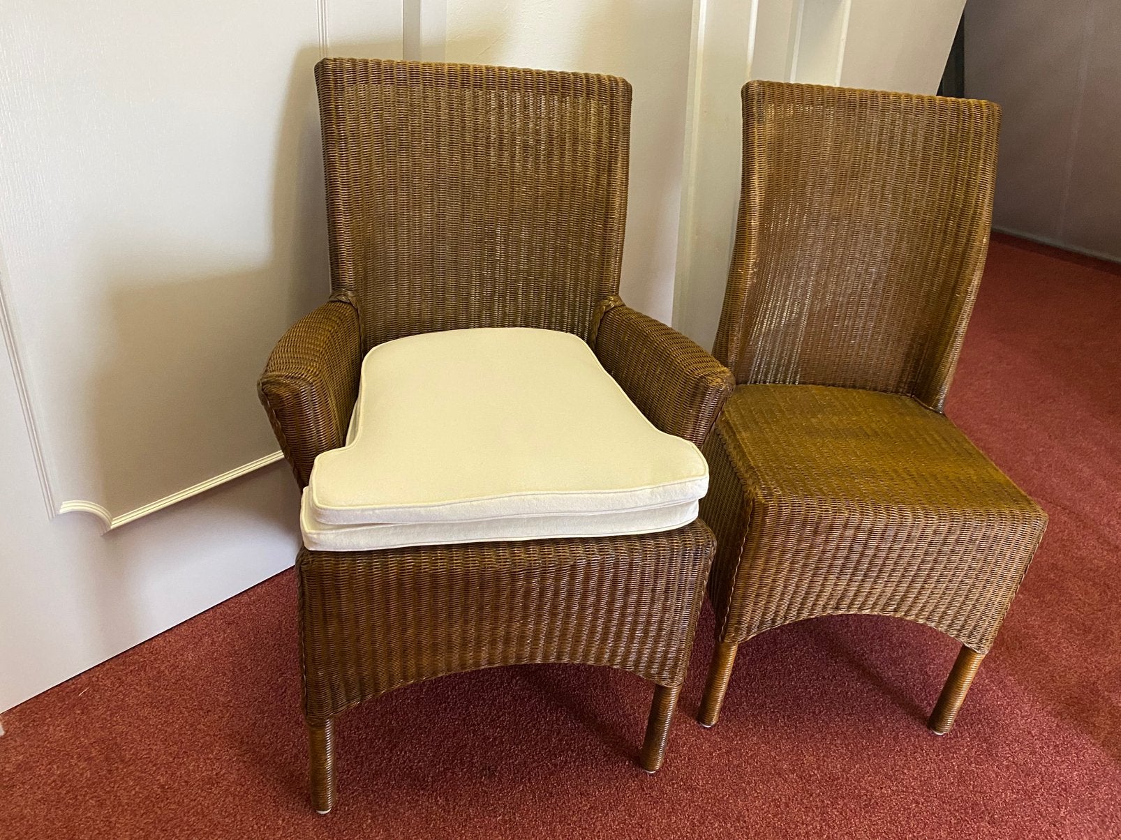 Loom stoelen 10stuks, Ophalen, Zo goed als nieuw, 75 tot 100 cm