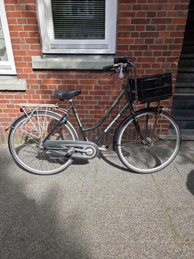 Batavus staccato damesfiets 28 inch with 7 gears, Ophalen, Minder dan 10 versnellingen, 53 tot 56 cm, Batavus