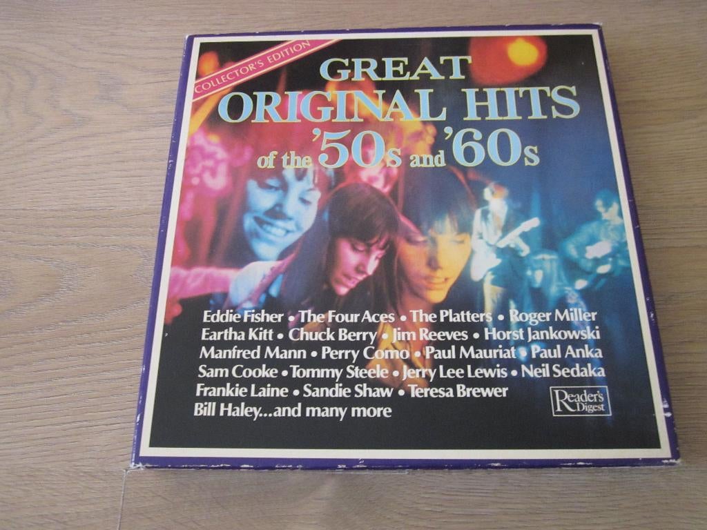 Great Original Hits Of The '50s And '60s Holland 9 LP Box, Ophalen of Verzenden, Pop, 12 inch, 1960 - 1969