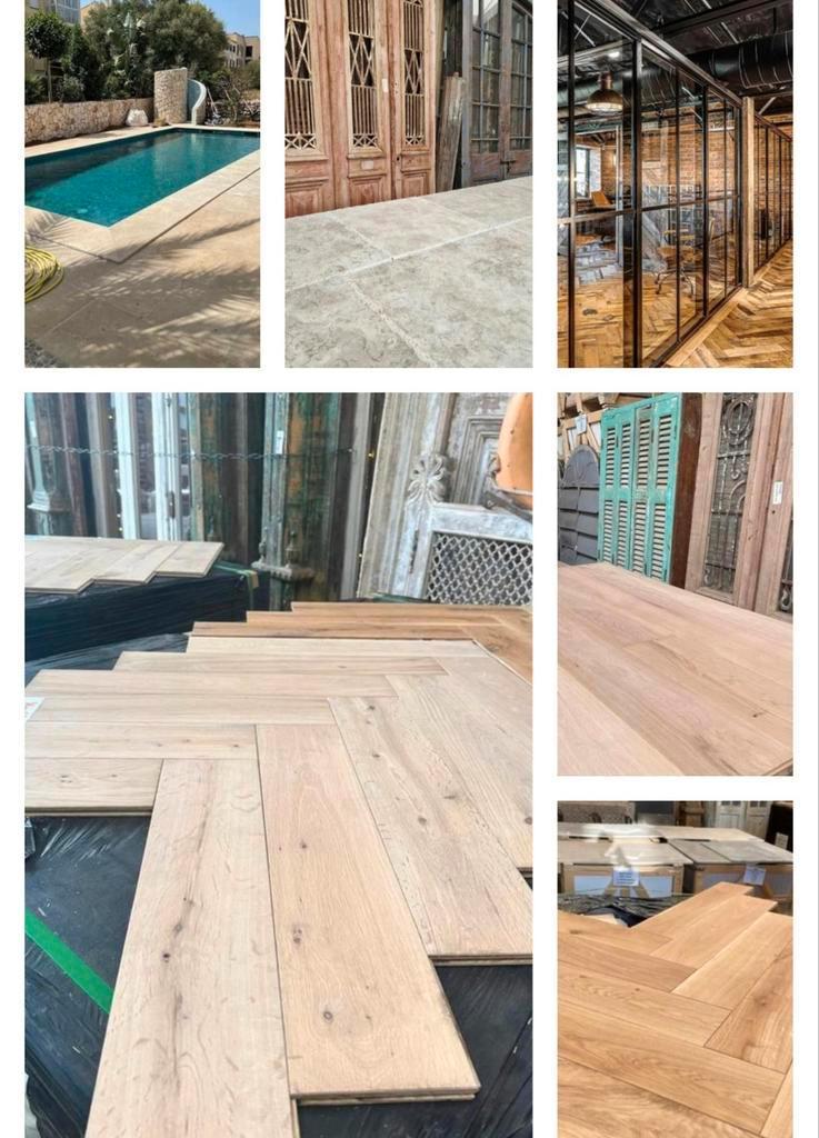 HOUTEN VLOEREN BOURGONDISCHE DALLEN & MEER NERGENS GOEDKOPER, Ophalen of Verzenden, Nieuw