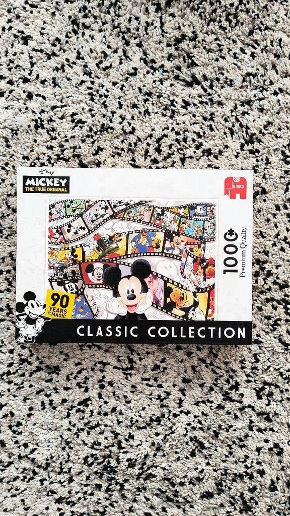 Jumbo puzzel Disney 90 jaar 19493, Ophalen of Verzenden, 500 t/m 1500 stukjes, Zo goed als nieuw, Legpuzzel