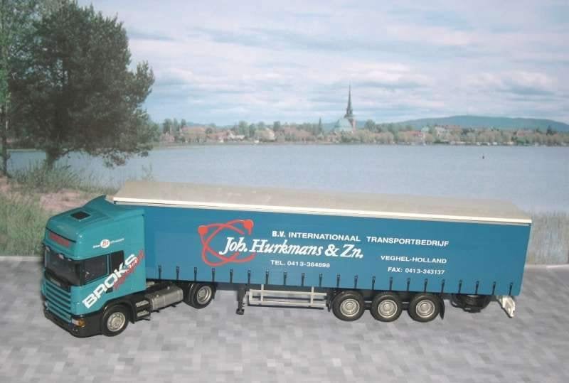 Joh. Hurkmans  Scania 71212  AWM. HO, Ophalen of Verzenden, Nieuw, Bus of Vrachtwagen, AWM