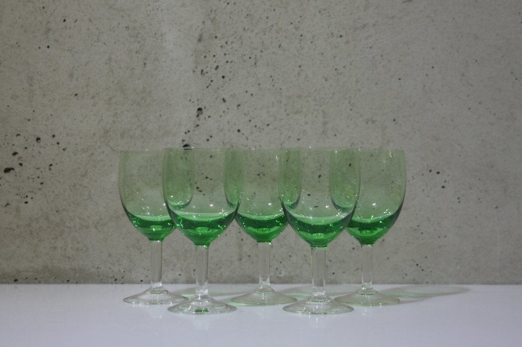 5 Royal Leerdam - Gilde glas - Annagroen - Kristal - Copier, Verzamelen, Ophalen of Verzenden, Zo goed als nieuw, Overige typen