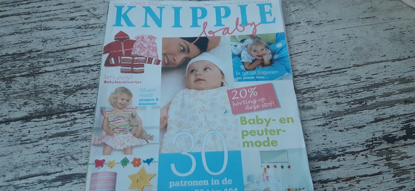 Knippie Baby Zomer 2005, Hobby en Vrije tijd, Kledingpatronen, Kind, Knippie, Ophalen of Verzenden