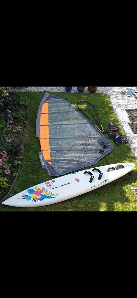 Hifly Slalom 290 windsurfset met Neilpryde 5.5 zeil, Watersport en Boten, Windsurfen, Ophalen