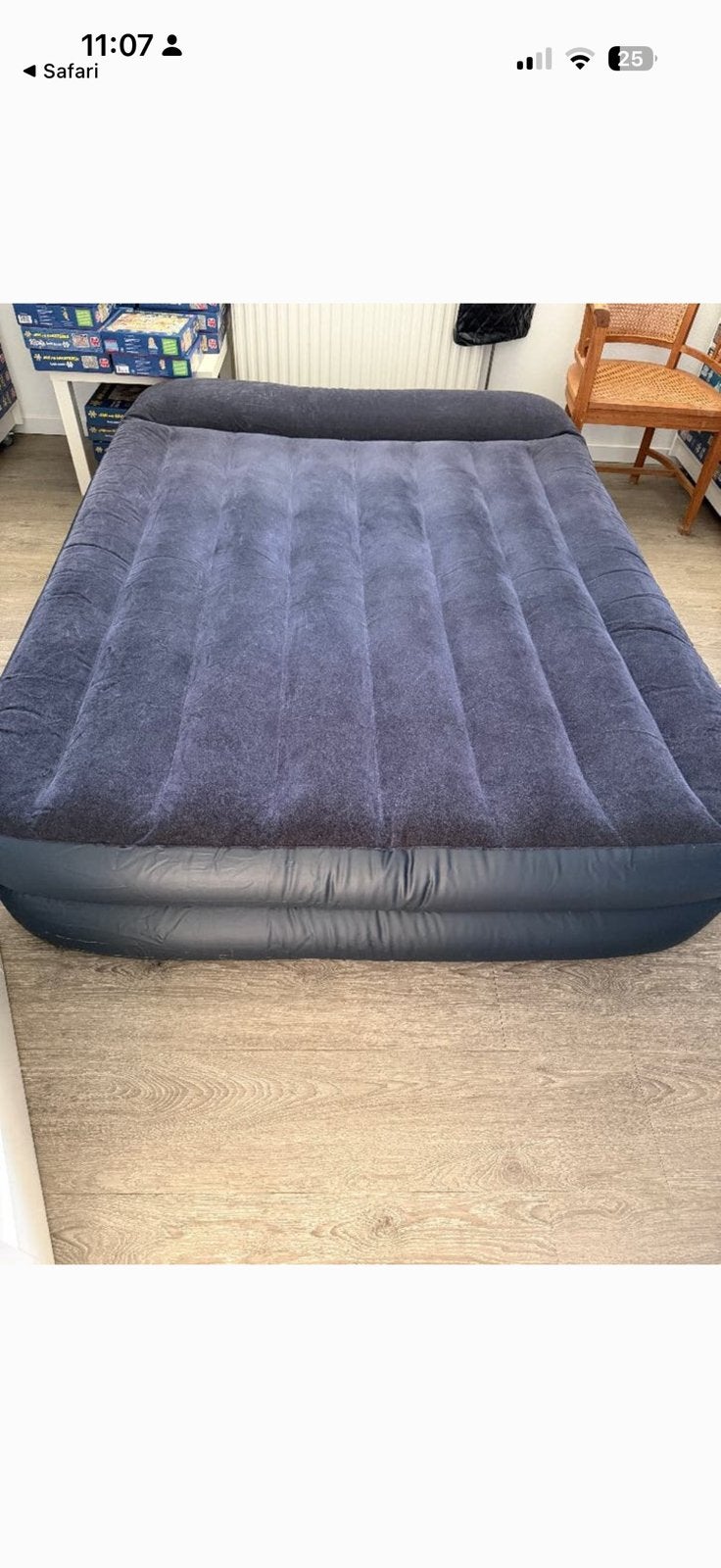 Aerobed intex 2 pers, Caravans en Kamperen, Luchtbedden, Ophalen of Verzenden, Zo goed als nieuw