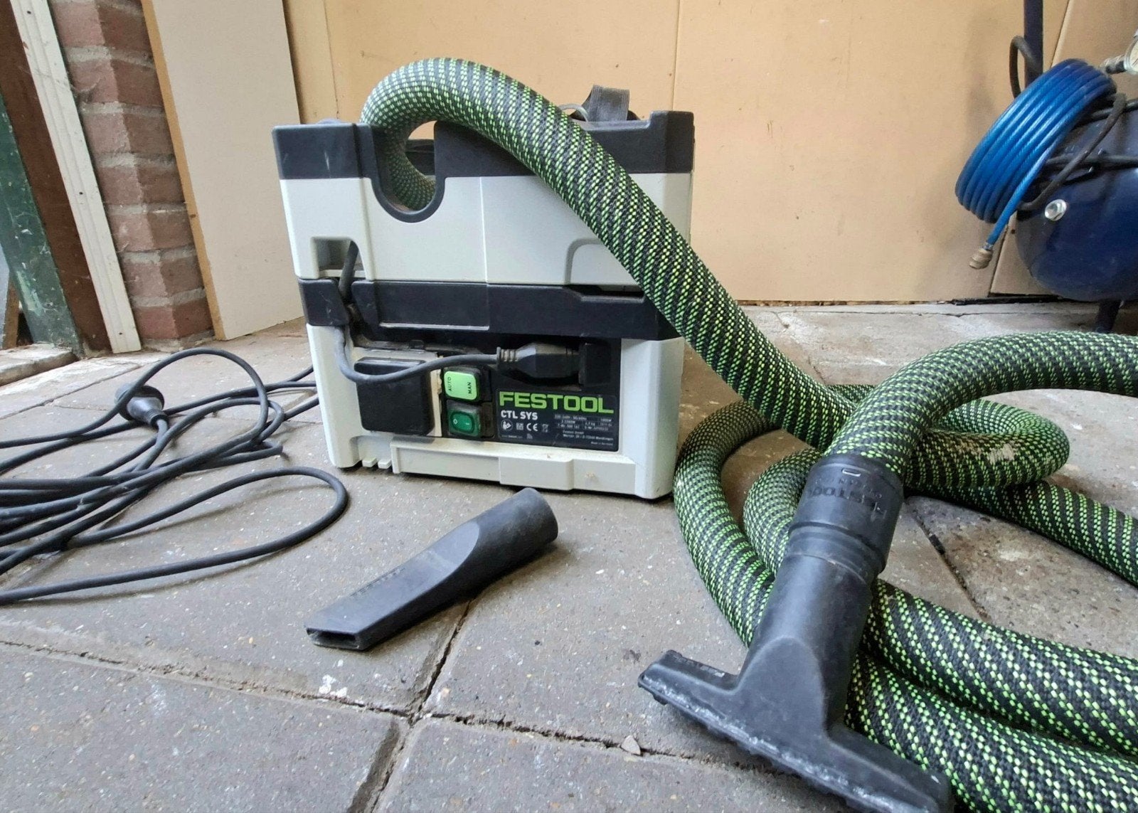 Festool CTL SYS Stofzuiger - Compact en Krachtig, Inclusief accessoires, Gebruikt, Industriële stofzuiger, Minder dan 1200 watt