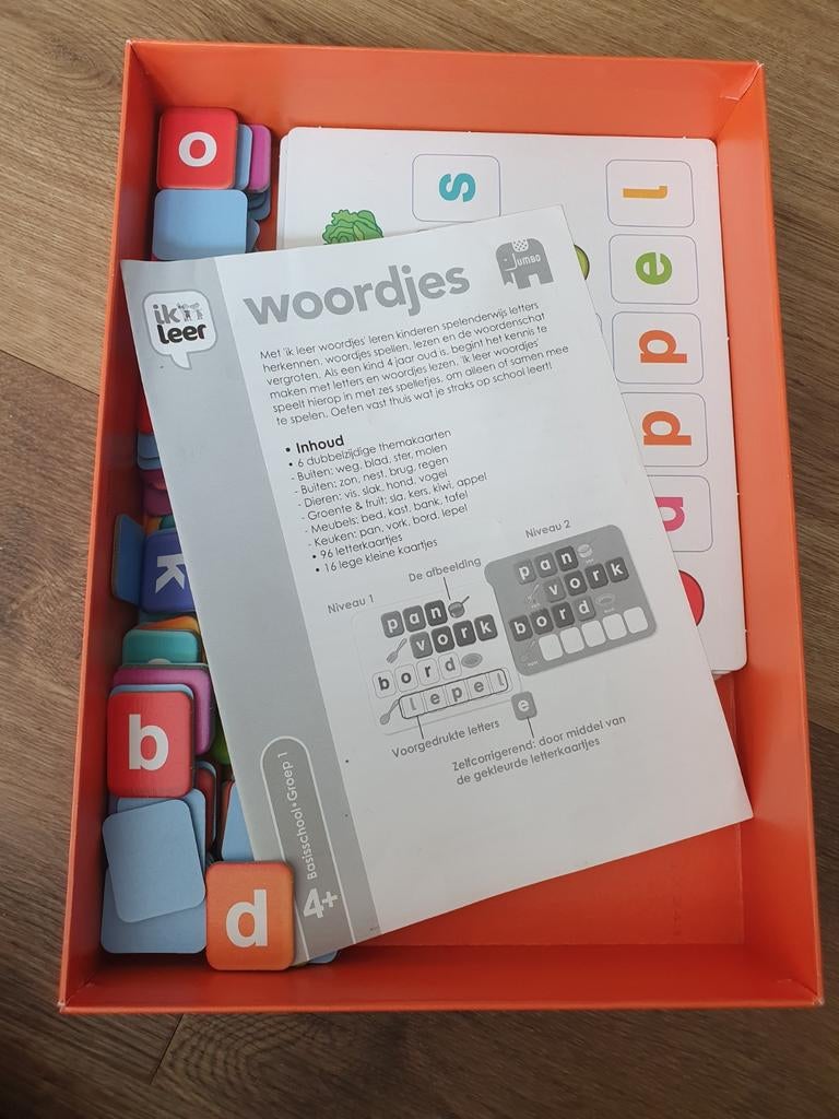 Ik Leer - Woordjes, Spelcomputers en Games, Games | Nintendo Wii U, Zo goed als nieuw, Puzzel en Educatief, Vanaf 3 jaar, Ophalen of Verzenden