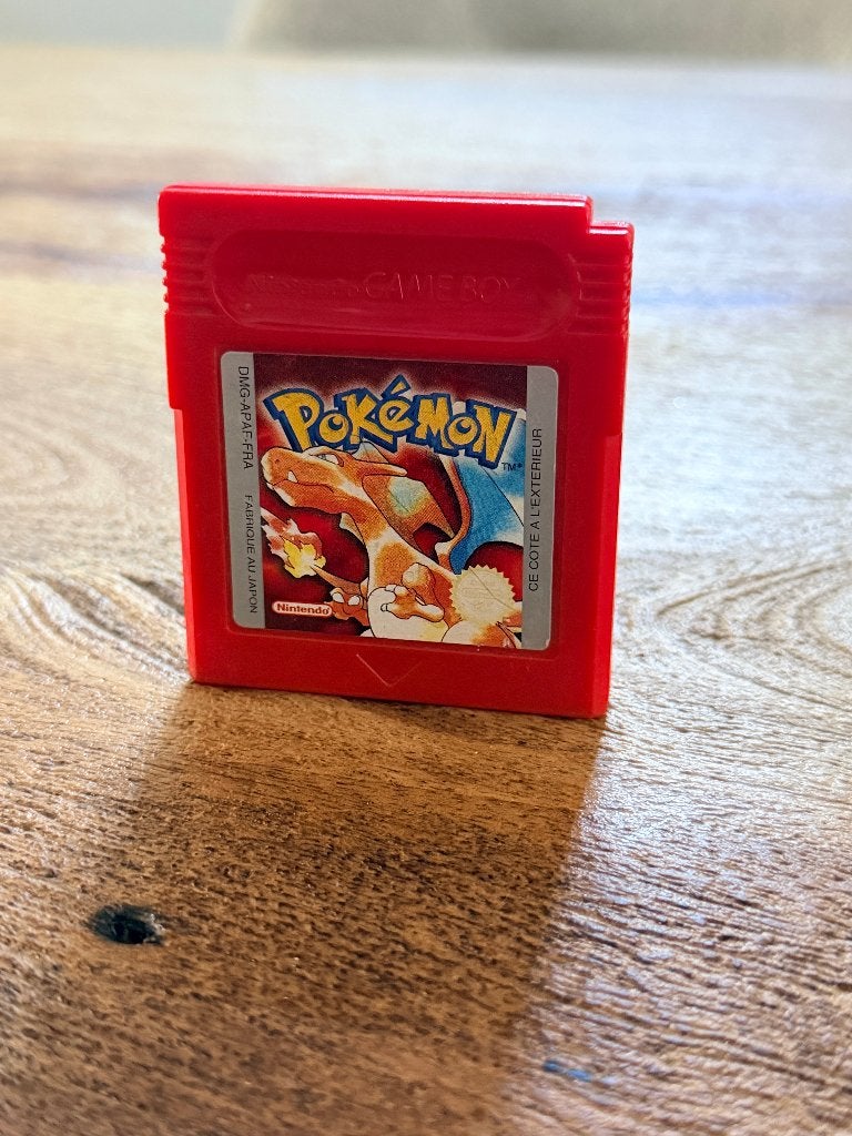 Pokémon Red Version (Frans) – Game Boy – Origineel, Avontuur en Actie, 1 speler, Ophalen of Verzenden, Zo goed als nieuw