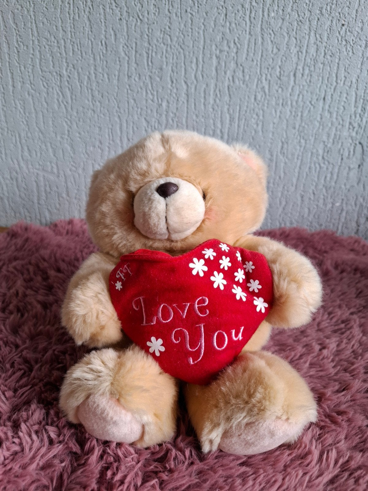 Forever Friends Beer met hartje - Love You, Overige merken, Beer, Ophalen of Verzenden, Zo goed als nieuw