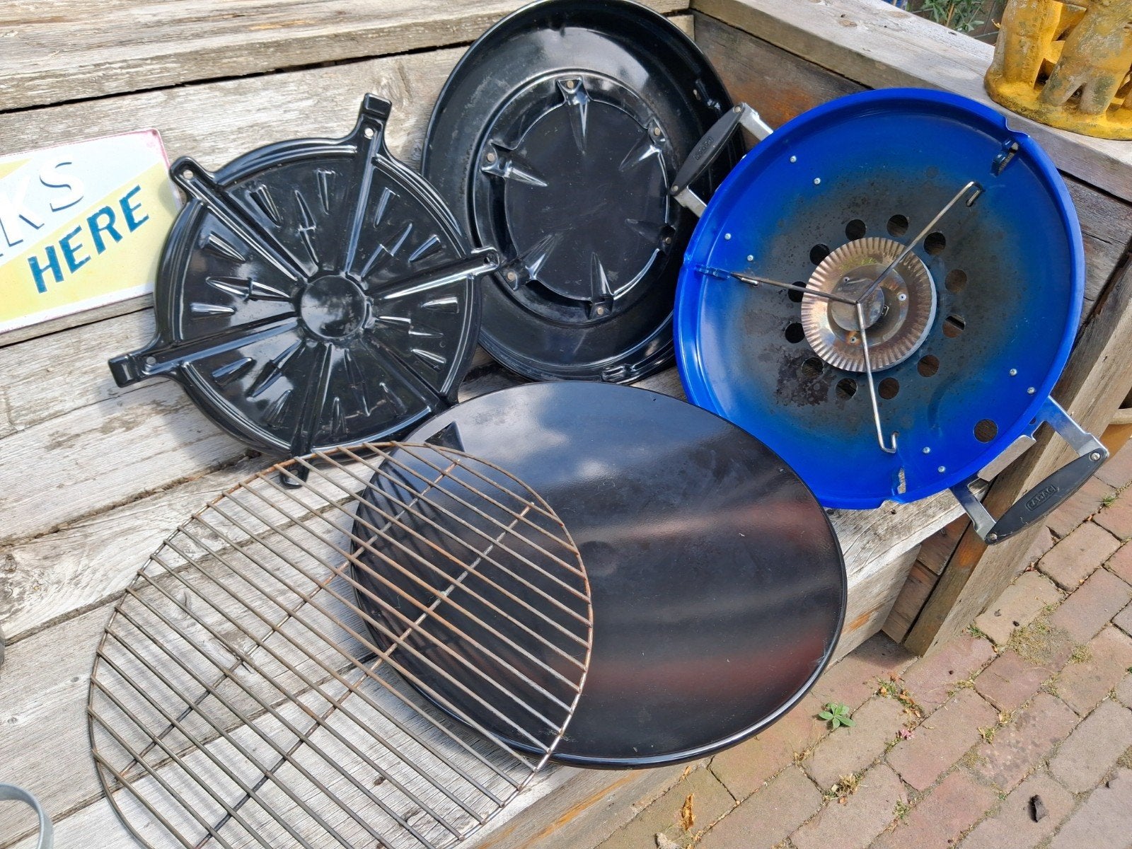 Onderdelen Cadac skottelbraai, Ophalen of Verzenden, Gebruikt, Cadac