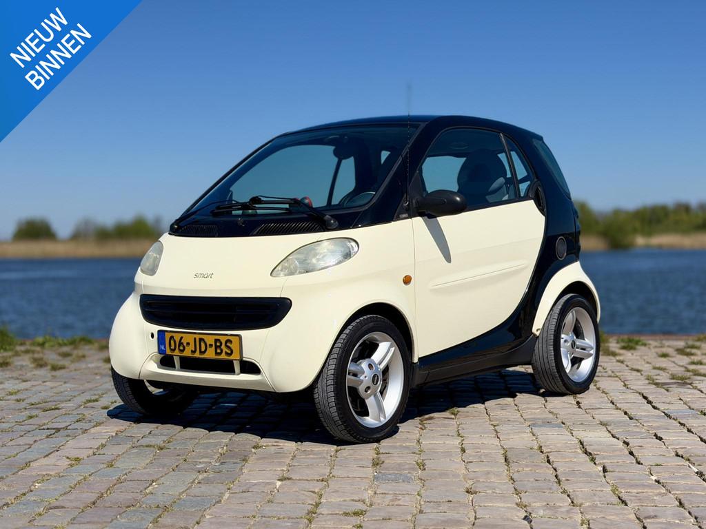 Smart city-coupé smart & pure|Airco|Panoramadak|15"LM, Auto's, Smart, 18 €/maand, Zwart, Origineel Nederlands, Bedrijf