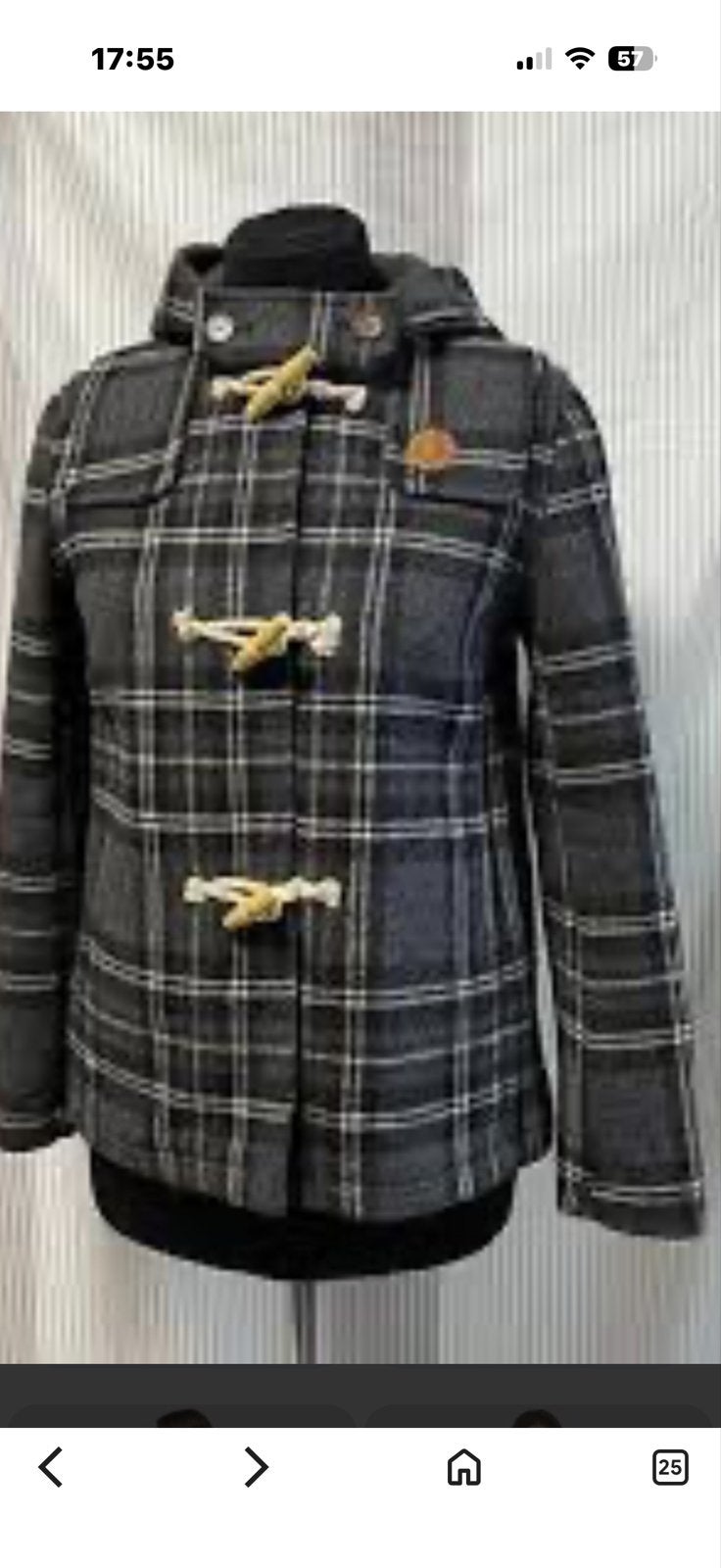 Vintage Fred Perry duffelcoat, winterjas, Kleding | Dames, Jassen | Winter, Ophalen of Verzenden, Zo goed als nieuw, Maat 38/40 (M)
