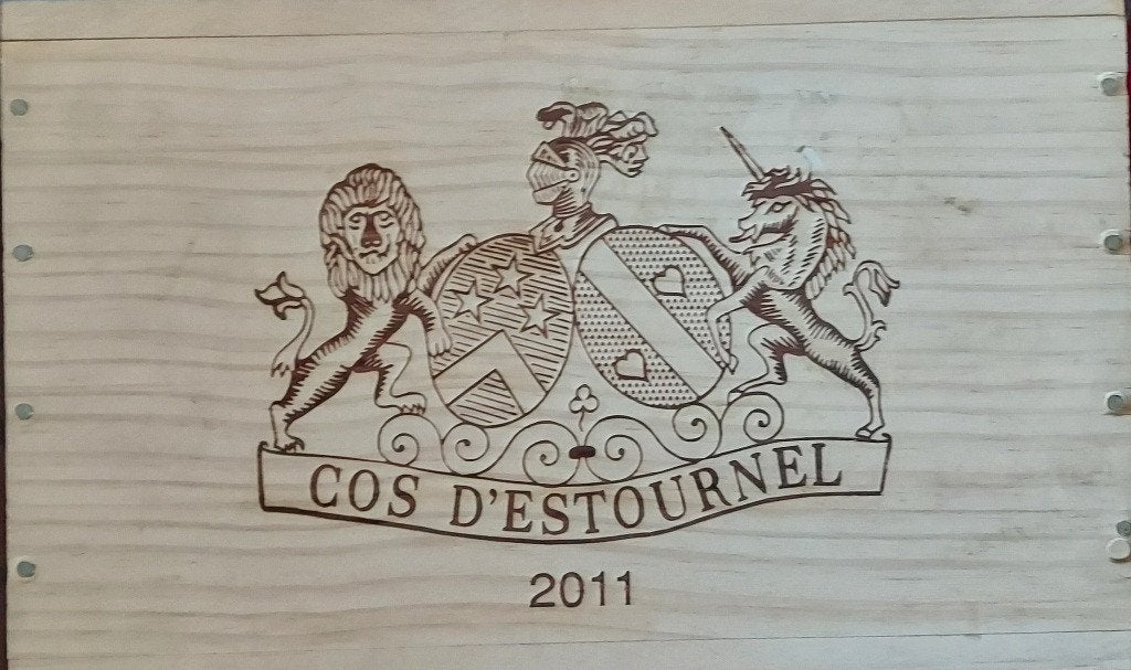 6x COS D'ESTOURNEL 2011, 2013 of 2014 in ohk, Verzamelen, Ophalen of Verzenden, Zo goed als nieuw, Frankrijk, Rode wijn