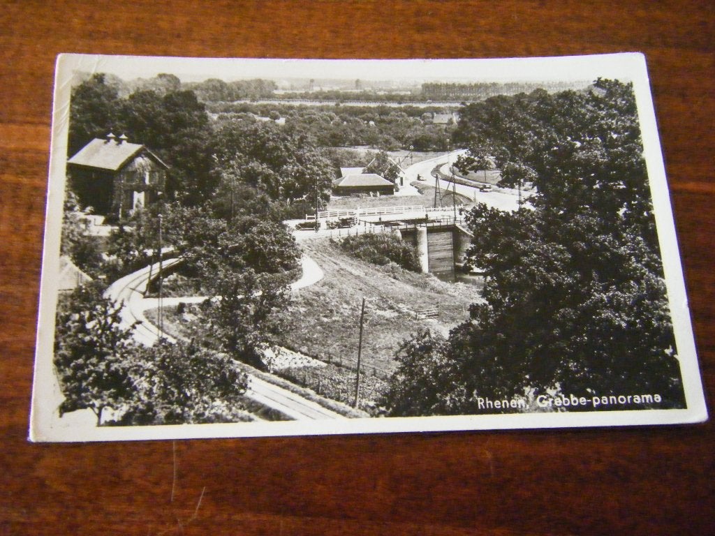 M43 - Rhenen - Grebbe Panorama - Oud, Verzamelen, Ophalen of Verzenden, 1960 tot 1980, Utrecht