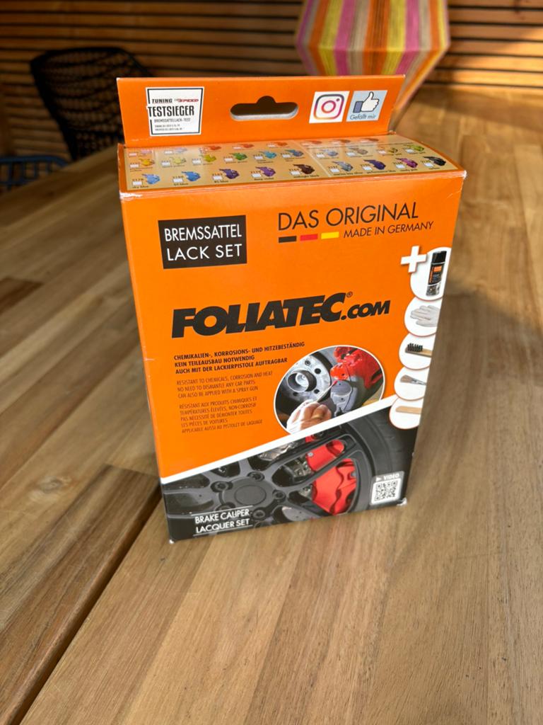 Remklauwen verfset (nieuw en ongeopend) Foliatec rood, Ophalen of Verzenden, Nieuw