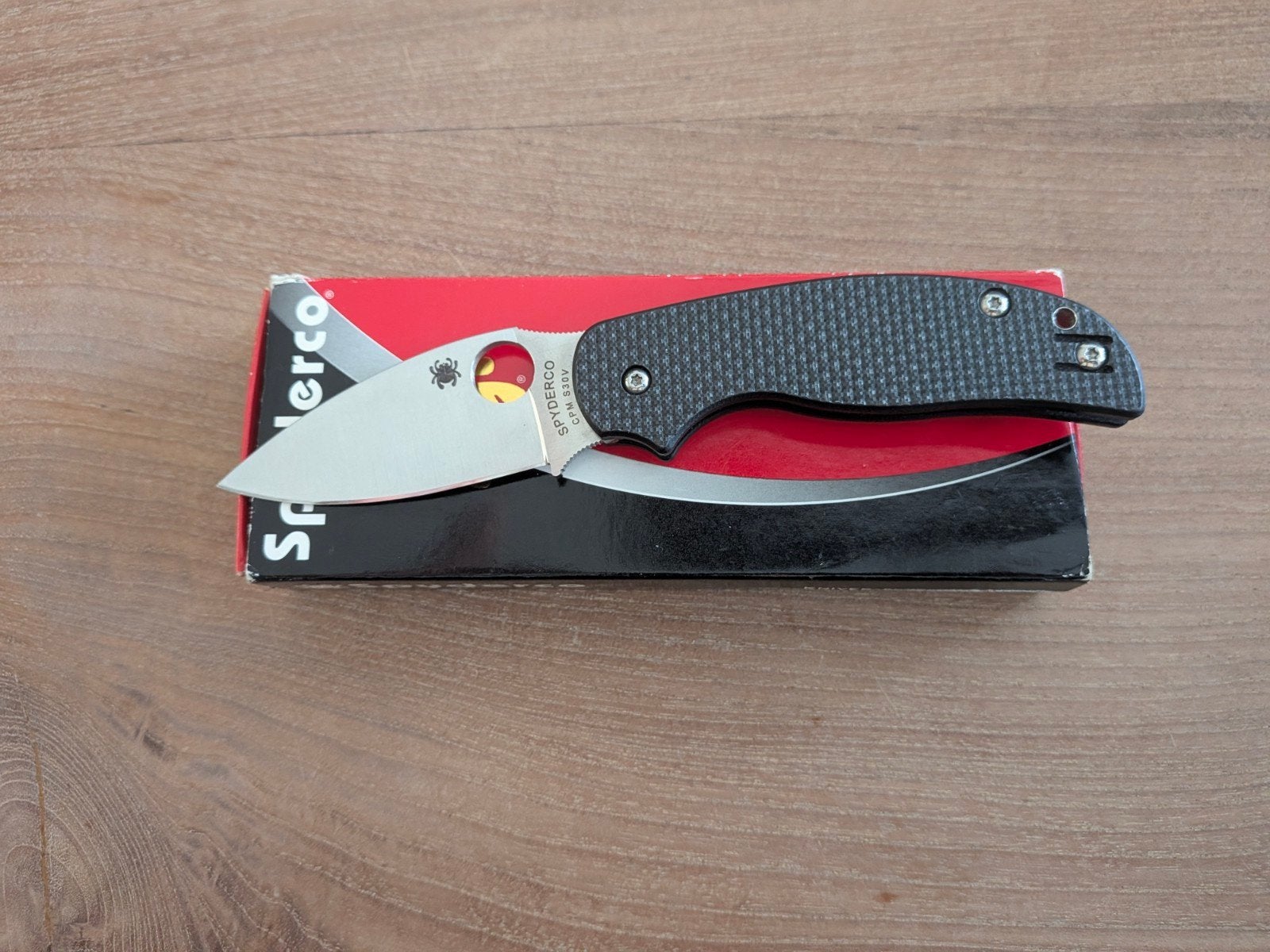 Spyderco Sage 5 C123CFPCL, Ophalen of Verzenden, Zo goed als nieuw