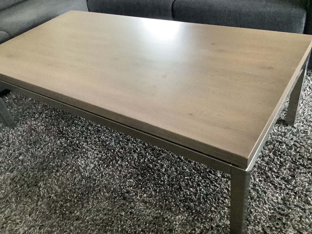 Salontafel, Ophalen, Gebruikt, 50 tot 100 cm, Eikenhout