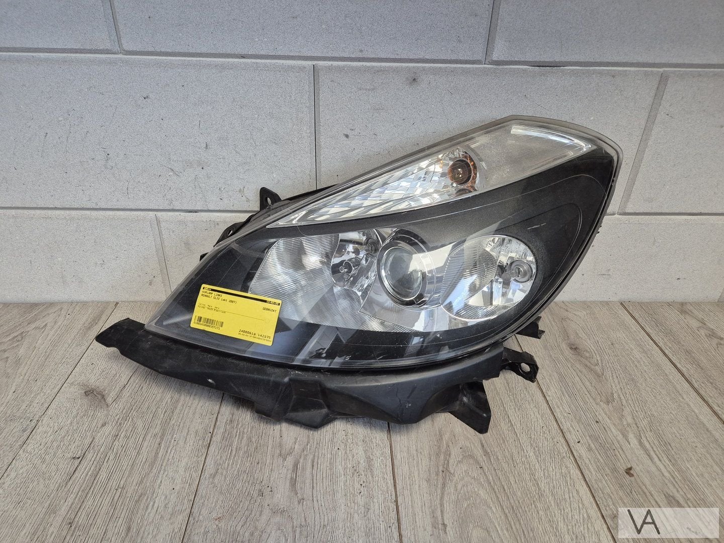 Renault Clio 3 2005 - 2009 koplamp links met lens 8200261610, Gebruikt, -, Renault, -