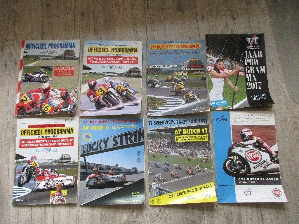 TT Assen programma boekjes, Boeken, Ophalen of Verzenden, Gelezen