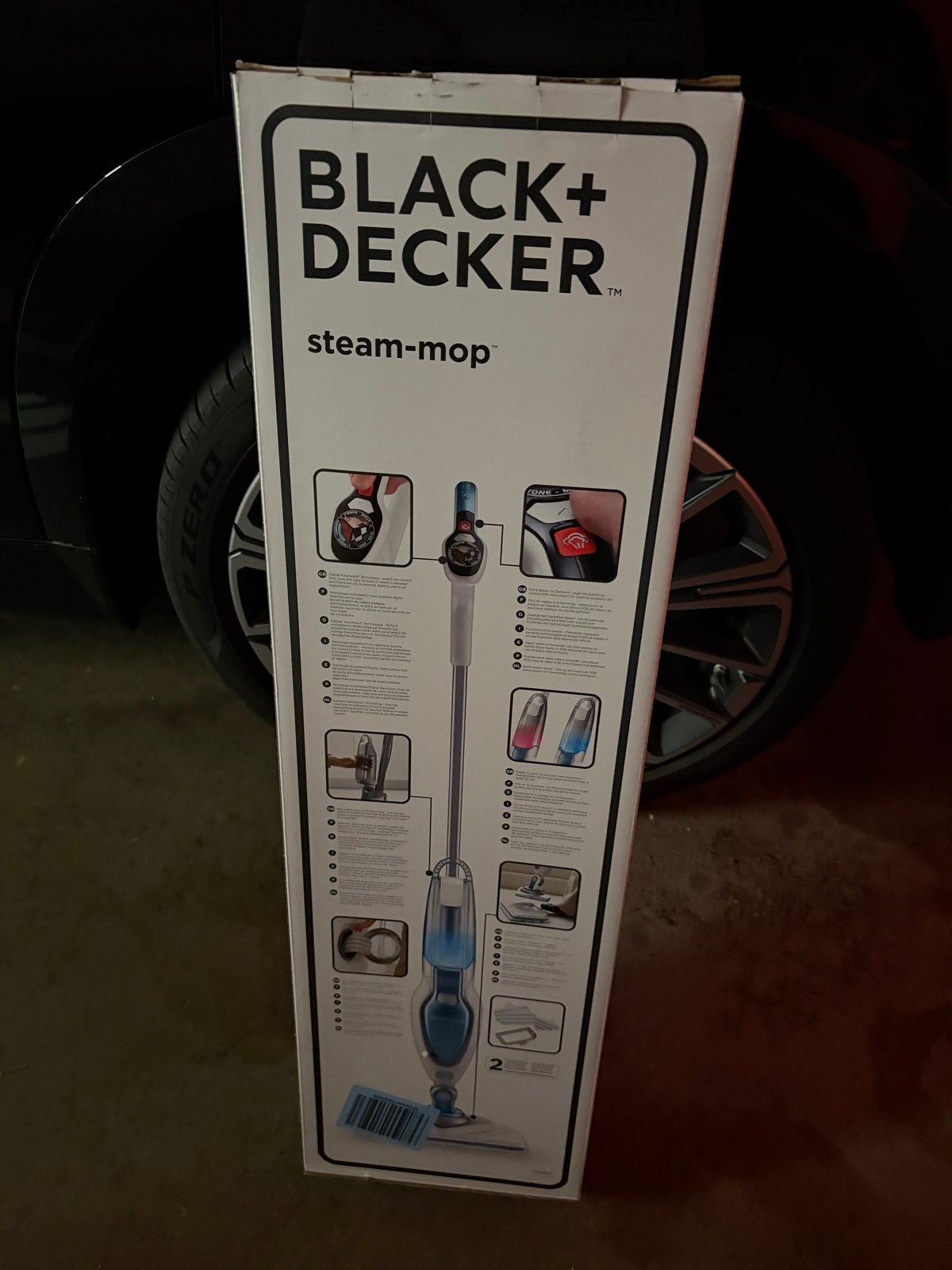 BLACK+DECKER Steam-mop - Nieuw met fabrieksgarantie, Ophalen of Verzenden, Nieuw, Stoomreiniger, Overige merken