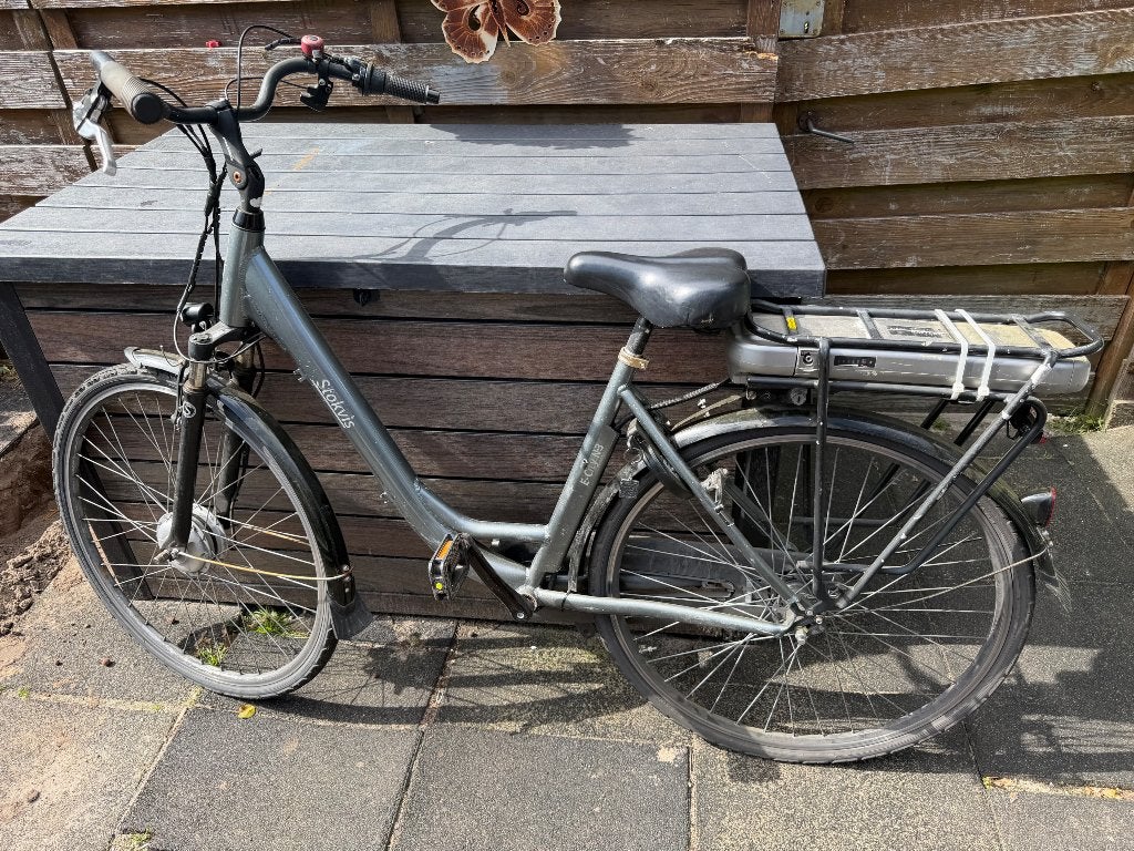 Elektrische dames fiets, Gebruikt, Versnellingen, Minder dan 47 cm, Schijfrem