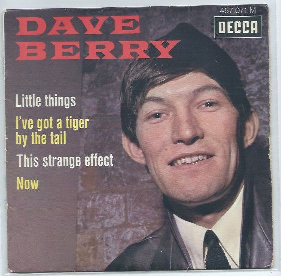 Dave Berry- Little Things EP !!, Cd's en Dvd's, Beschermende buitenhoes, Ophalen of Verzenden, 7 inch, EP