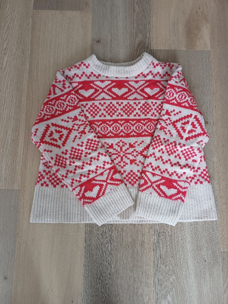Nordic trui van Hema, rood, maat M, in topstaat!, Ophalen of Verzenden, Zo goed als nieuw, Maat 38/40 (M), Rood