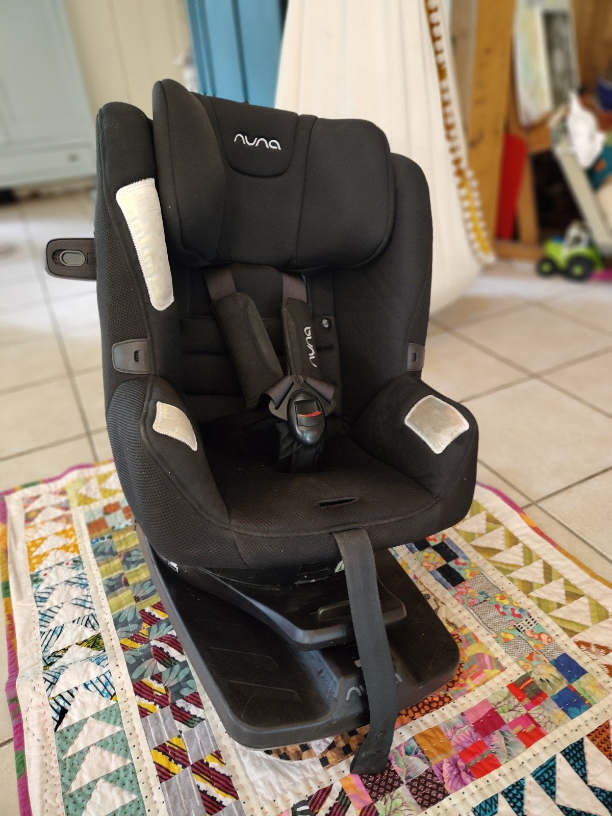 Nuna Prym autostoel 0-4jr Isofix 360 winter/zomerbekleding, Kinderen en Baby's, Ophalen, Zo goed als nieuw, Overige merken, Isofix