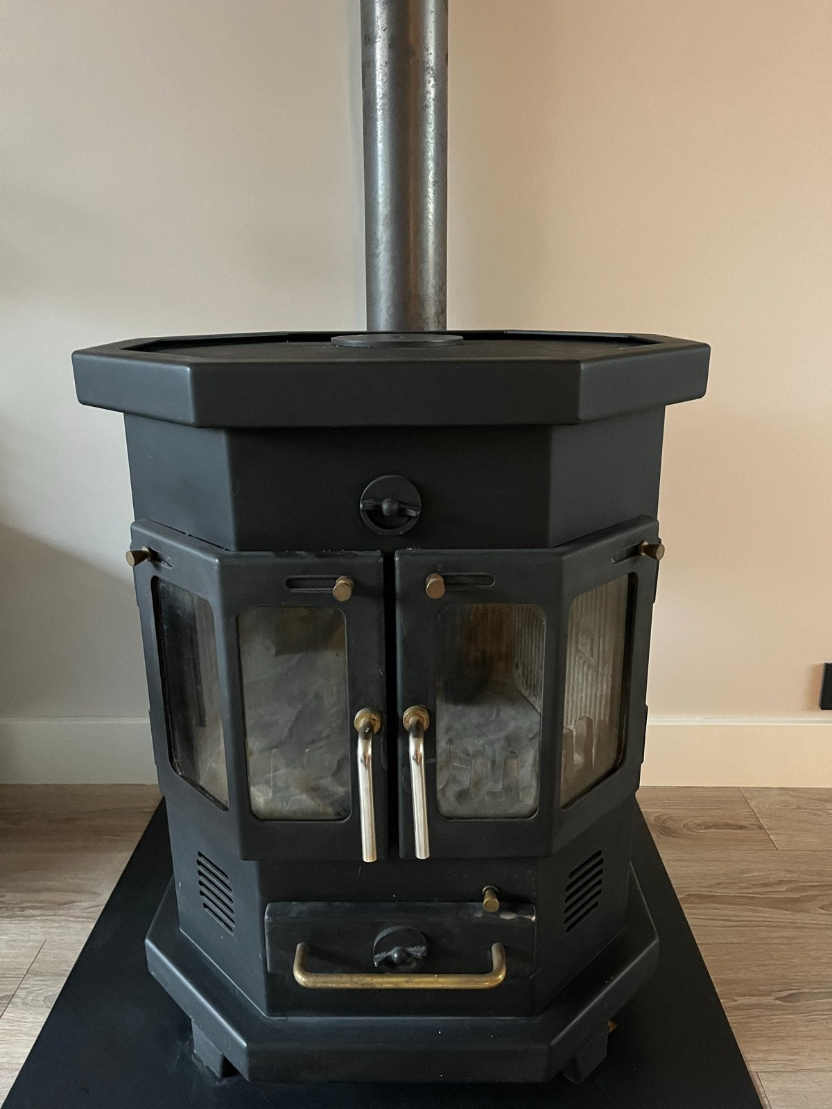 Houtkachel Brande 80 - 7,9 kW - Halffers b.v. Doetinchem, Huis en Inrichting, Ophalen, Gebruikt, Houtkachel, Vrijstaand
