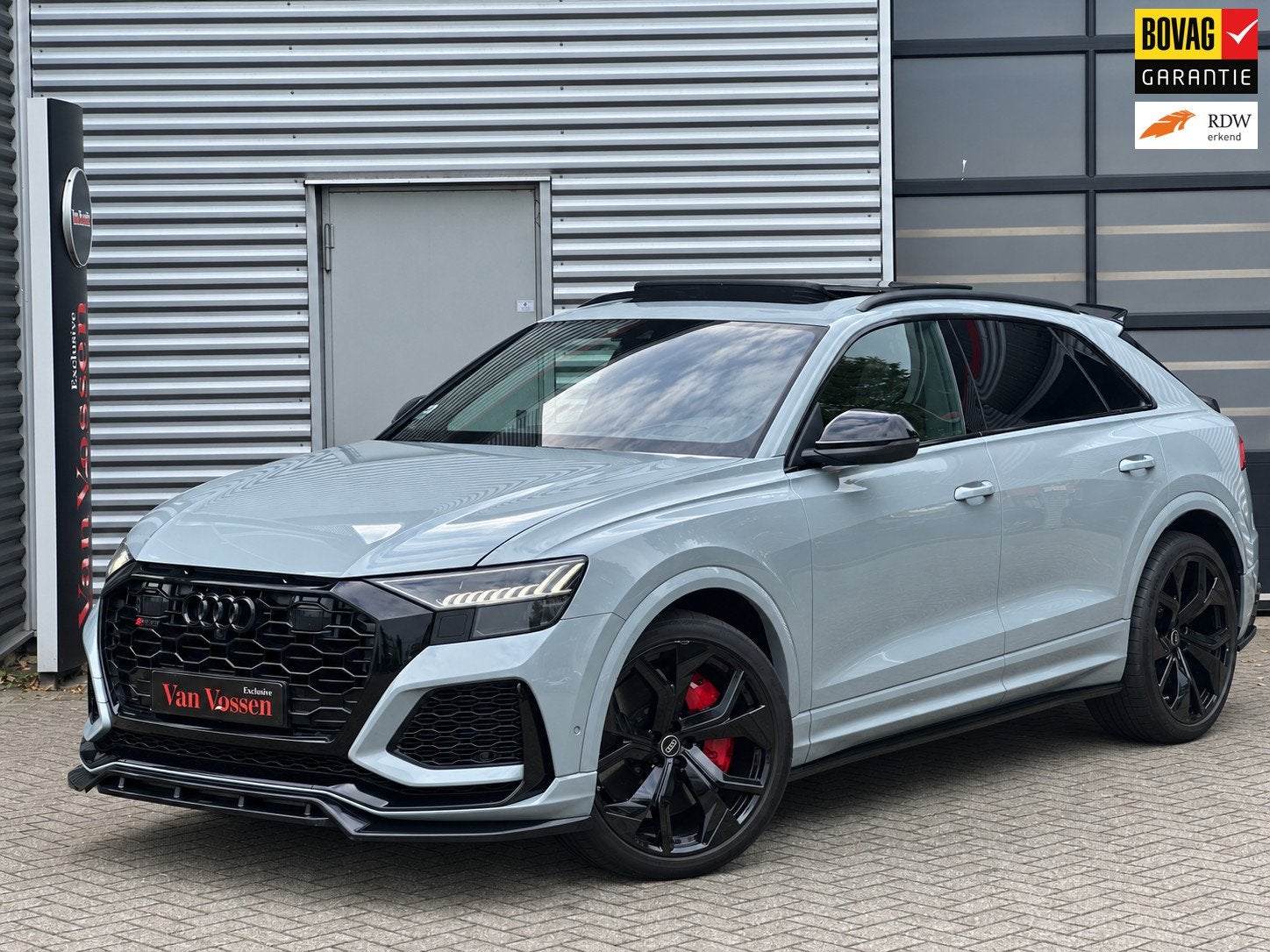 Audi RSQ8 4.0 TFSI quattro RS Dynamic+|Nardo|Pano|B&O|2022|H, Auto's, Gebruikt, 600 pk, Leder, Bedrijf