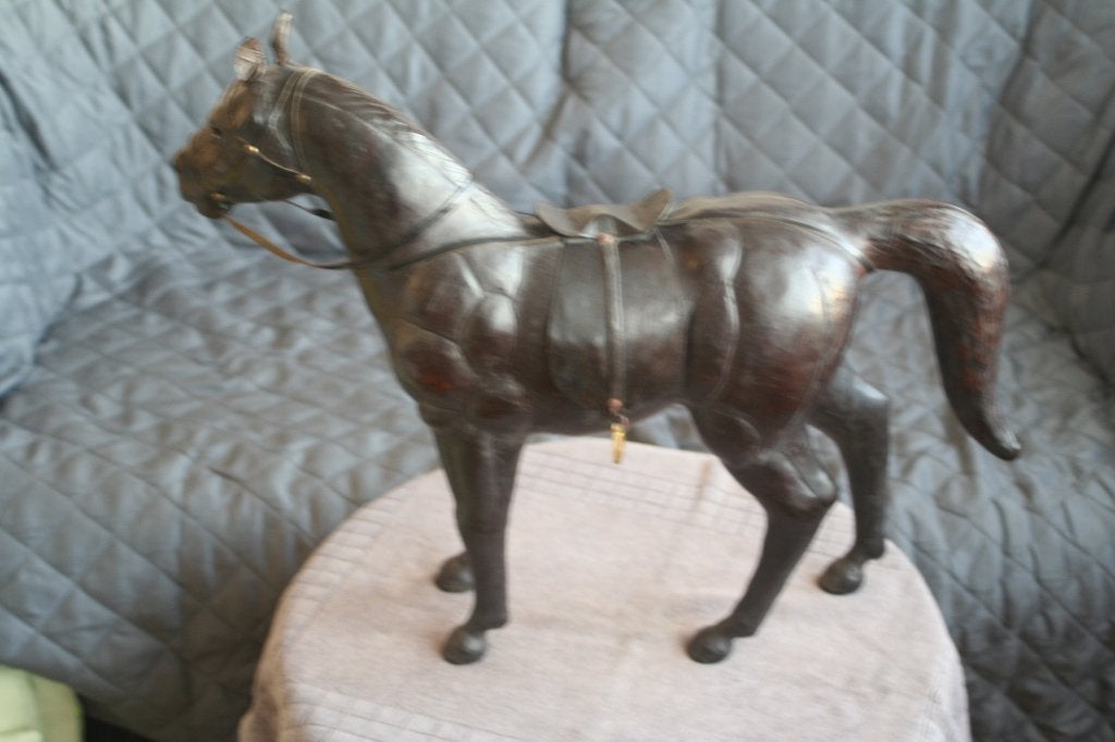 Antieke hele mooie oud beeld van grote paard, Ophalen of Verzenden, Zoogdier, Beeld, Modern