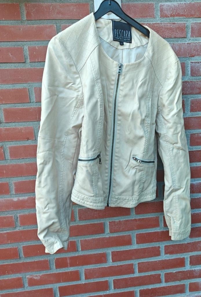 Pescara jas maat L, Kleding | Dames, Beige, Maat 42/44 (L), Pescara, Ophalen of Verzenden