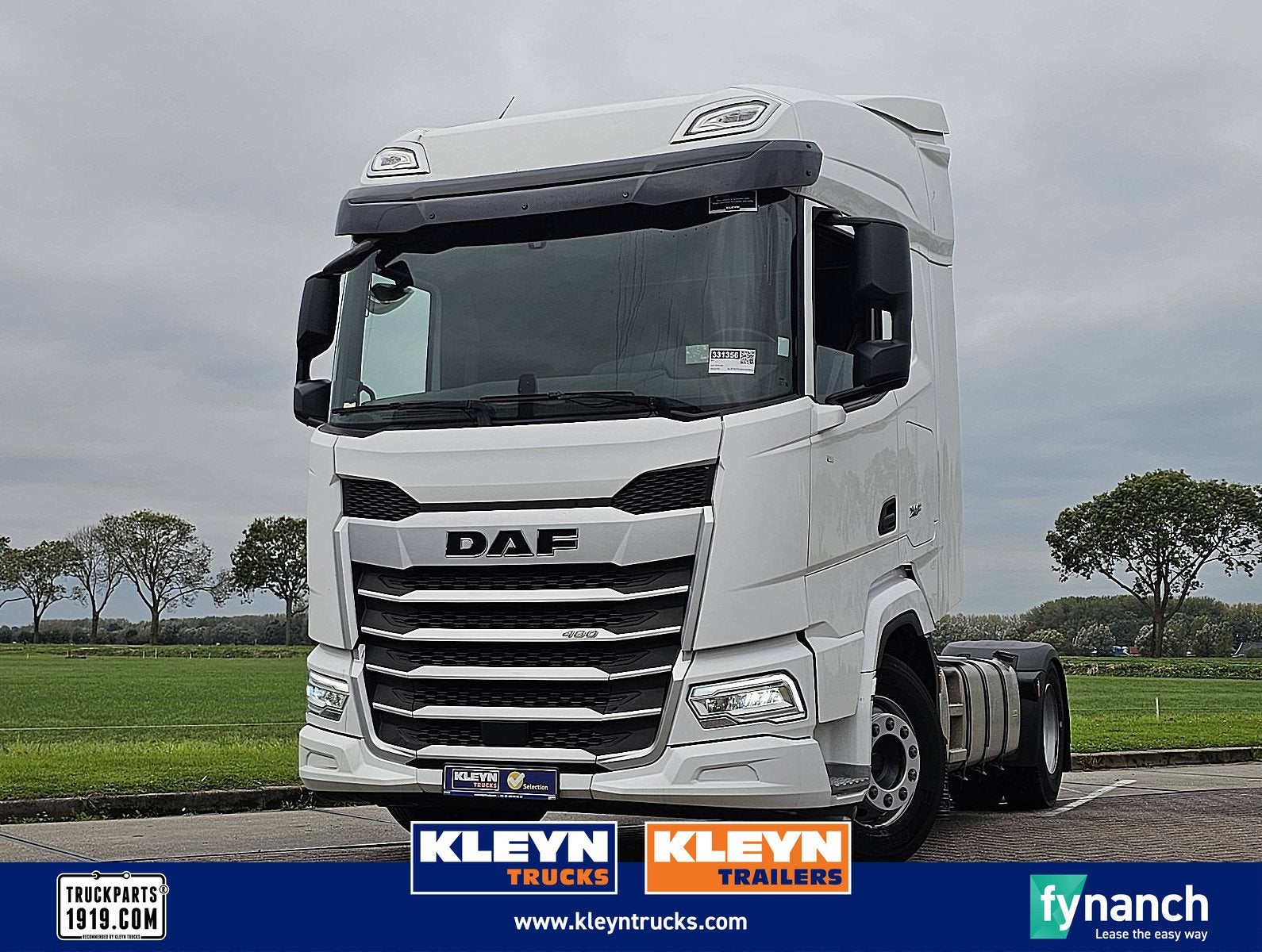 DAF XFN 480, Automaat, Euro 6, Wit, Bedrijf