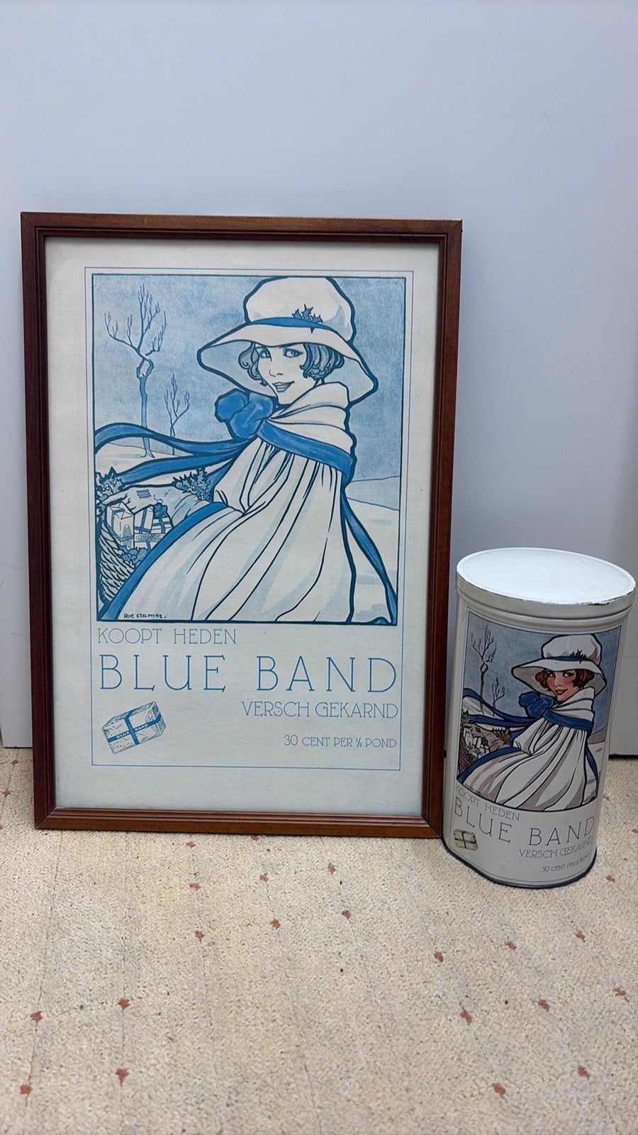Blue Band met blik, Verzamelen, Ophalen, Huis en Inrichting