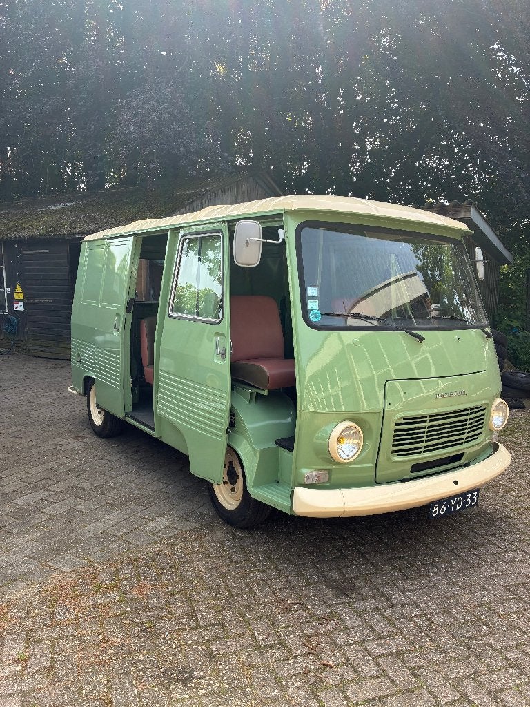 Peugeot J7 benzine uit 1977, Auto's, Peugeot, Bedrijf, Overige modellen, Benzine, Overige carrosserieën, Handgeschakeld, Geïmporteerd