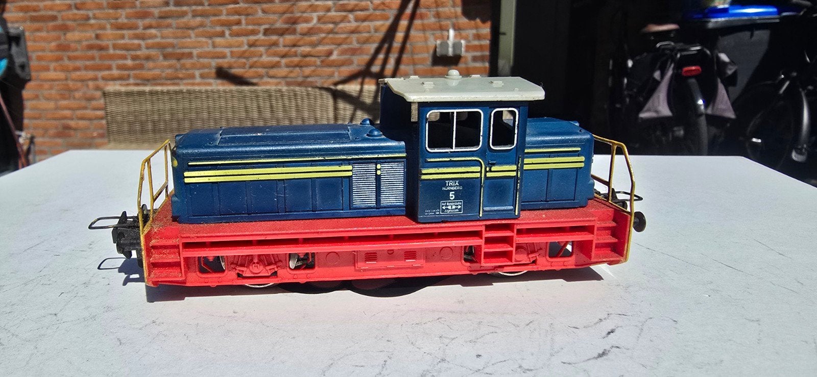trix express H0 rangeerlok nette staat., Hobby en Vrije tijd, Gebruikt, Gelijkstroom, Trix, Wagon