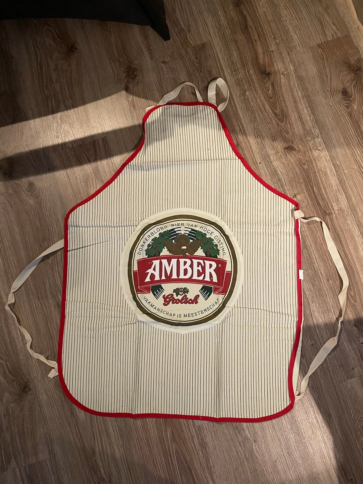 Grolsch Amber Schort - Vakmanschap is Meesterschap, Overige typen, Ophalen of Verzenden, Zo goed als nieuw, Meerkleurig