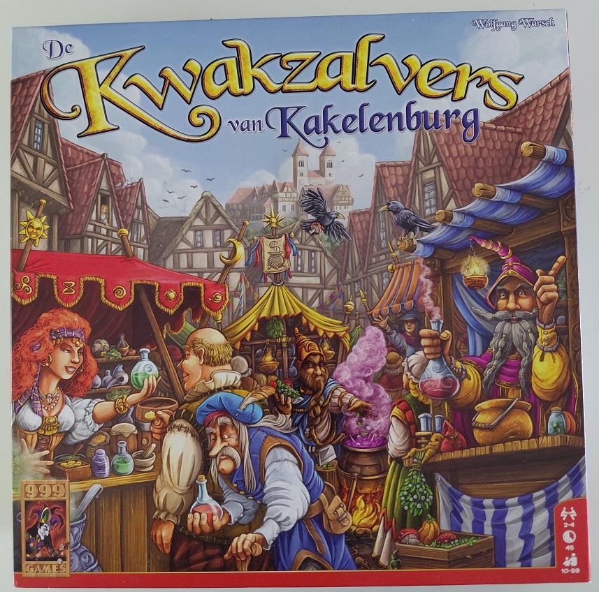 De kwakzalvers van Kakelenburg, Hobby en Vrije tijd, Gezelschapsspellen | Bordspellen, Een of twee spelers, Ophalen of Verzenden